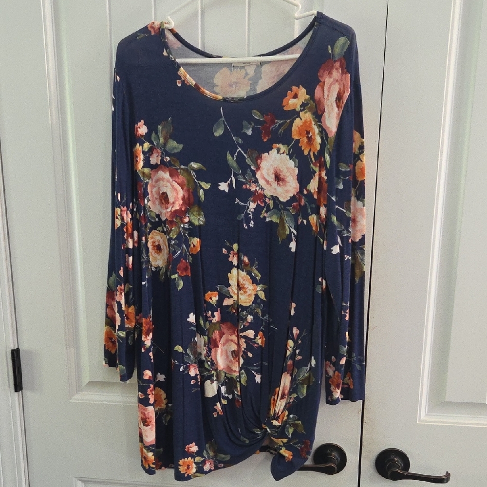 First Looks Multicolor Floral Top